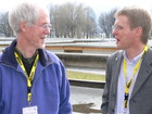 PhD. William O. C. Symondson und Univ.-Prof. Dr. Thomas Frank, Innsbrucker Entomologentagung, 26.2.-1.3.2007