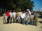 Dr. F. Javier Ortiz-Sanchez (der vierte von links), 2007; Foto: Ortiz-Sanchez