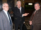 Prof. Dr. Walther H. Wernsdorfer, Univ.-Prof. Dr. Wolfgang Schedl und Univ.-Prof. Dr. Herbert Auer, ÖEG-Tagung in Wien am 18.10.2008; Foto: Archiv Biologiezentrum Linz