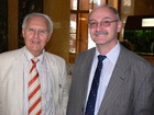 Univ.-Prof. Dr. Horst Aspöck und Dr. Gerhard Dobler, ÖEG-Tagung in Wien am 18.10.2008; Foto: Archiv
