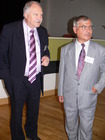 Peter Nagell und Univ.-Prof. Dr. Bernhard Klausnitzer, Sieec-Tagung Budweis, Juni 2009
