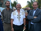 Mag. Stephan Weigl, Mag. Peter Hochrathner und Martin Brader, Eröffnung Naturmuseum Gratzer, Ebensee, 1.9.2009