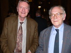 Prof. Dr. Karl Mazzucco und Prof. Dr. Walter H. Wernsdorfer, Ein polyzentrischer Enzyklopädist - Symposium zum 70. Geburtstag von Horst Aspöck am 1.10.2009 in Wien; Bild: Fritz Gusenleitner