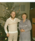 Mag. Fritz Gusenleitner und Dr. Miroslawa Dylewska - Besuch bei Fritz Gusenleitner im Dezember 1981