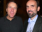 DI Heinz Wiesbauer und Hans-Martin Berg, 10 Jahre Österreichische Gesellschaft für Entomofaunistik, Feier NHM Wien, Oktober 2009; Bild: Archiv Biologiezentrum