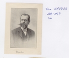 Franz Hauder, 1860-1923