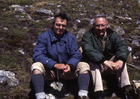 Franz Lichtenberger und Peter Hättenschwiler, Zirbitzkogel Juni 1991; Foto: Archiv Franz Lichtenberger