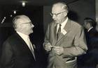 Erich Reisinger und Wolf Herre; Foto: Archiv Reinhart Schuster