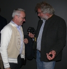 Univ.-Doz. Mag. Dr. Armin Landmann und Mag. Martin Kyek, Tagung Biodiversität 22.10.2010, Haus der Natur Salzburg; Bild: Fritz Gusenleitner