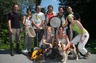 Wolfgang Paill, Jördis Kahapka, Werner Holzinger, Katharina Geßlbauer, Christian Komposch, Brigitte Komposch, Thomas Frieß,   Helwig Brunner, Senta Huemer; Bild: Gernot Kunz