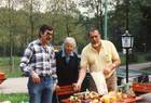 links Alfred Aron, rechts Eugen Bregant; Bild Archiv: Hedda Bregant