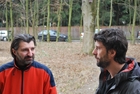 Ing. Martin Sevcik und Georg Kaindl, Ornithologisches Jahrestreffen im Biologiezentrum, 5.3.2011; Bild: Archiv Biologiezentrum