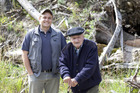 Theodor Kust und Prof. Franz Ressl; Bild: Theodor Kust