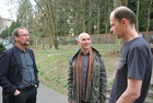 HR Dr. Gerhard Aubrecht,  Dr. Michael Mirtl und DI Michael Malicky,  GBIF-Meeting Linz März 2011; Foto: Fritz Gusenleitner