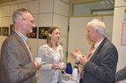 Univ.-Prof. Dr. Harald W. Krenn, Mag. Christine Truxa und Univ.-Prof. Dr. Horst Aspöck, ÖEG Kolloquium 17.3.2012 Wien; Foto: F. Gusenleitner