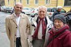Mag. Thomas Jerger, Univ.-Prof. Dr. Horst und Univ.-Prof. Dr. Ulrike Aspöck, NOBIS-Tagung in Klagenfurt 1.12.2012; Foto: F. Gusenleitner