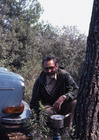 Kons. Gerfried  Deschka, Ostern 1980 Nordspanien; Foto: Heinz Mitter