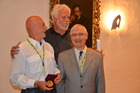 Dr. Manfred Kahlen, DI Dr. Ernst Heiss und Prof. Dr. Bernhard Klausnitzer, SIEEC-Tagung in Bozen September 2013; Foto: Fritz Gusenleitner